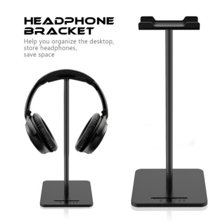 [GAMING] - TaffSTUDIO Universal Gaming Studio Headphone Stand Hanger Bracket - NB-Z3 - Black