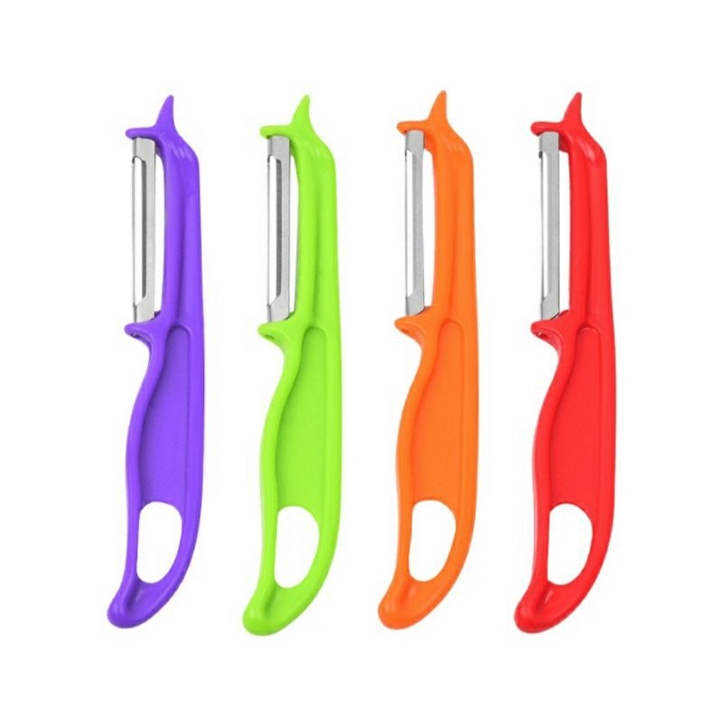 Pisau Buah Stainless Pisau Pengupas Kulit Buah Dan Sayur Piaau Dapur Mini Peeler Knife