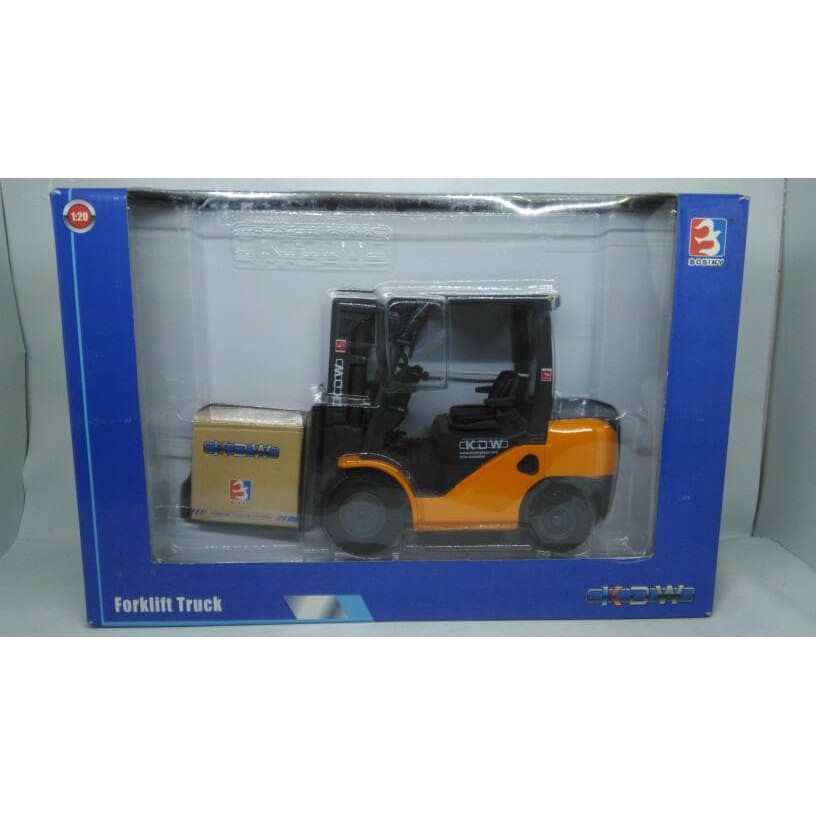Miniatur Forklift Truck - Diecast Alat Berat Forklift KDW