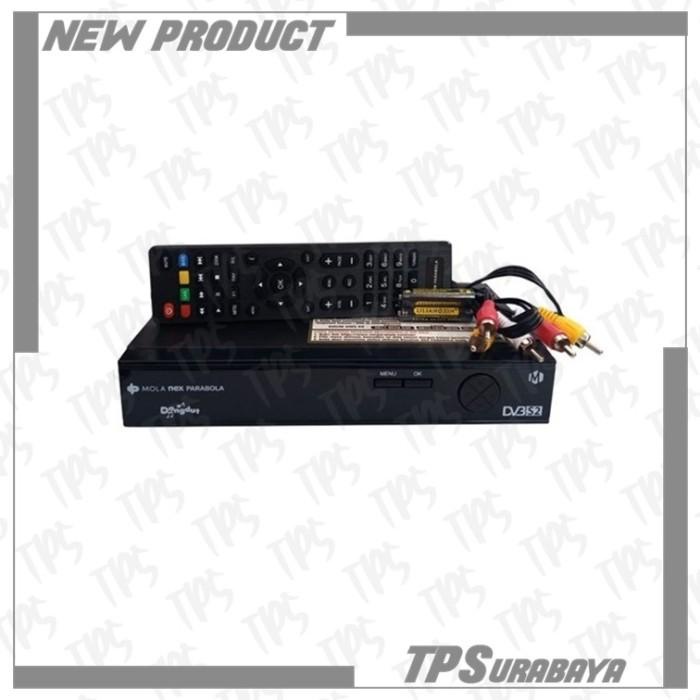 New Nex Parabola Hd Merah Hybrid Receiver Parabola Termurah