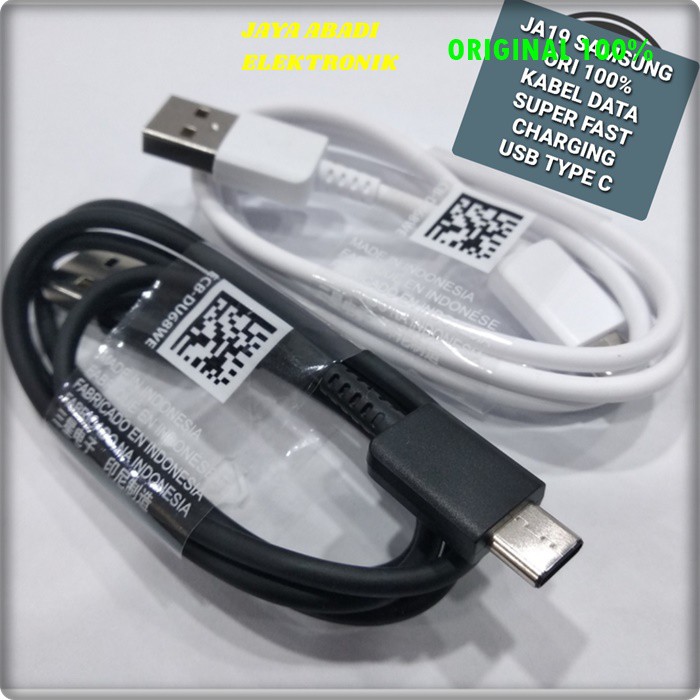 J19 SAMSUNG ORIGINAL KABEL DATA USB TYPE C TIPE C CABLE SUPER FAST CHARGING ANDOIT MULTI J19  Samsung ori 100% kabel data fast charging cable usb type c tipe hp handphone cas casan transfer travel adapter adaptive flash charger androit multi universal ori