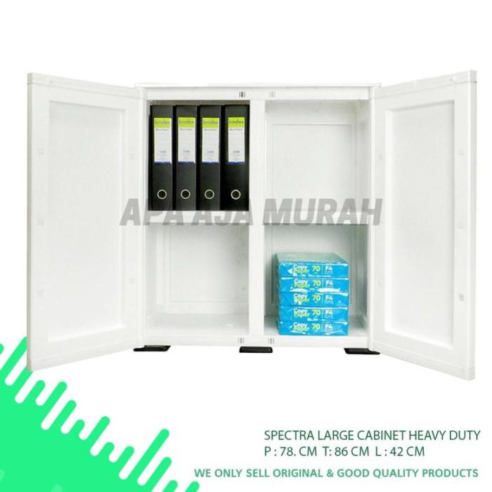 LEMARI PLASTIK CLUB 2 SUSUN NAKAS / LEMARI SERBAGUNA SPECTRA LARGE