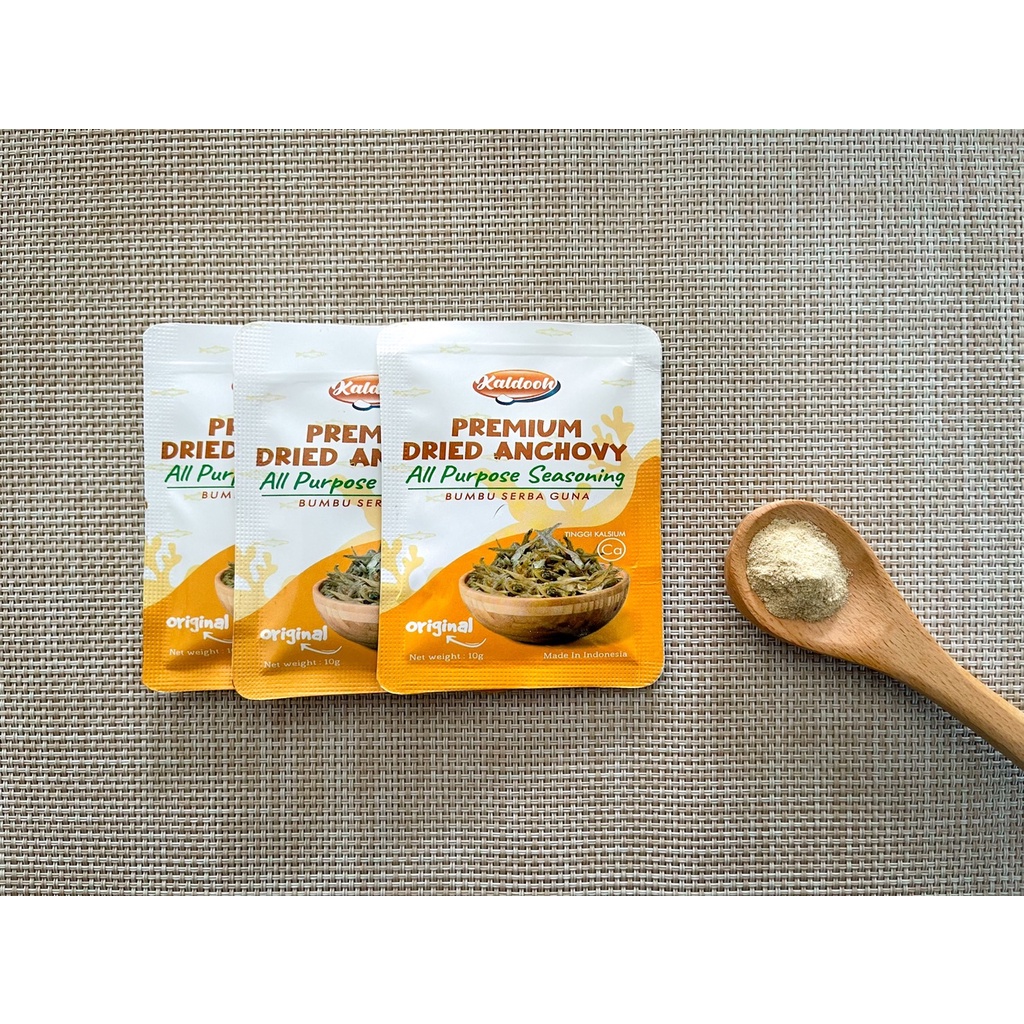 

BUNDLE KALDOOH Anchovy Powder ORIGINAL ikan Teri 10 gram / sachet 10gr / Bubuk Ikan Teri