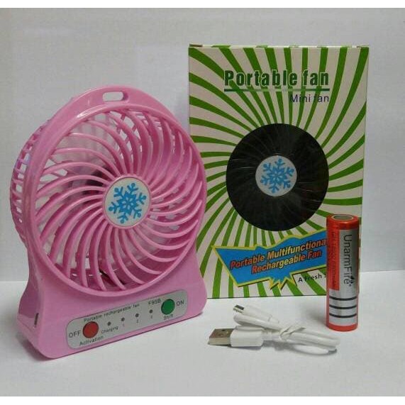Promo kipas cas F95B  Fashion mini fan Berkualitas