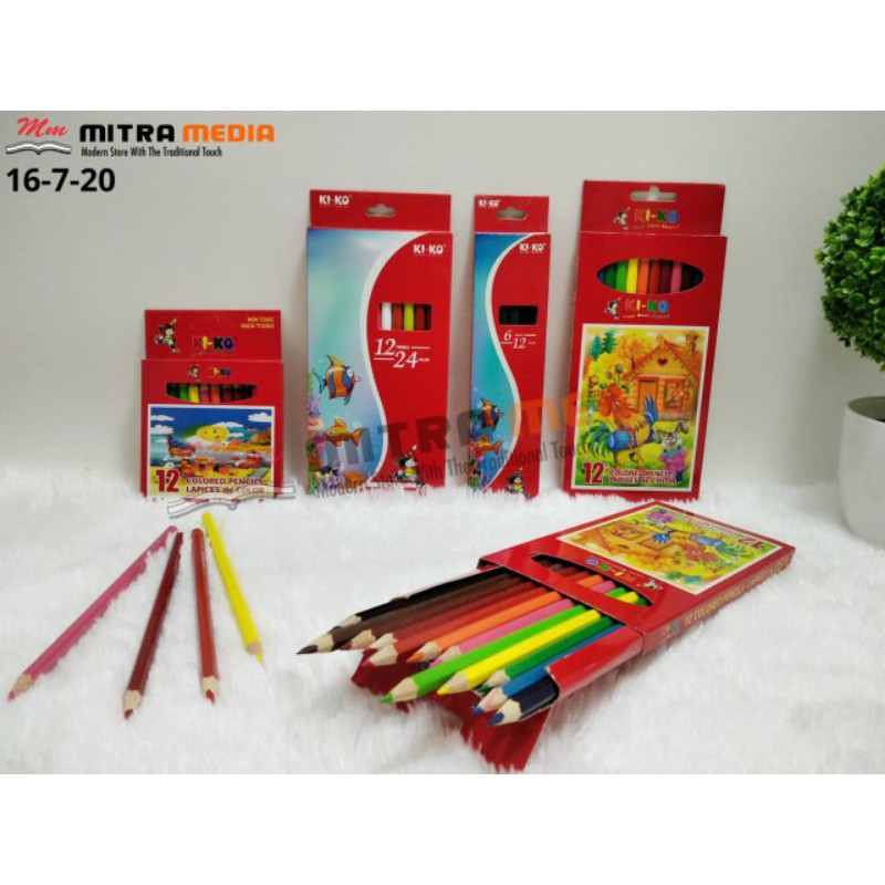 

PENSIL WARNA KIKO 12-24 WARNA MURAH