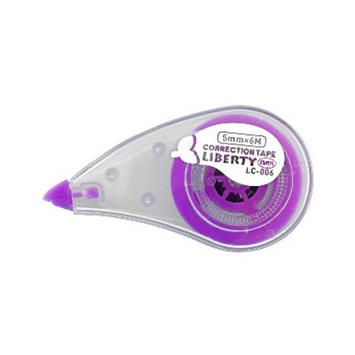 

CORRECTION TAPE LIBERTY LC-006 PITA KOREKSI 5mmx6m TIP EX KERTAS LUSIN ECER GROSIR MURAH