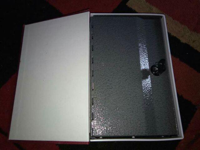 Size M - Deposit Box Kotak Penyimpan Uang Atau Perhiasan Model Buku