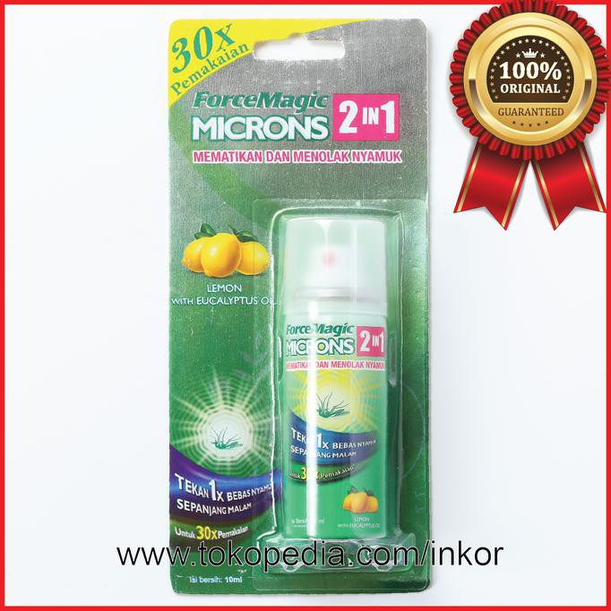 Terupdate - FORCE MAGIC ONE PUSH MICRONS LEMON 30X BOTOL