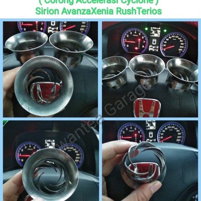 Corong Accelerasi Cyclone Sirion Avansa Xenia Rush Terios