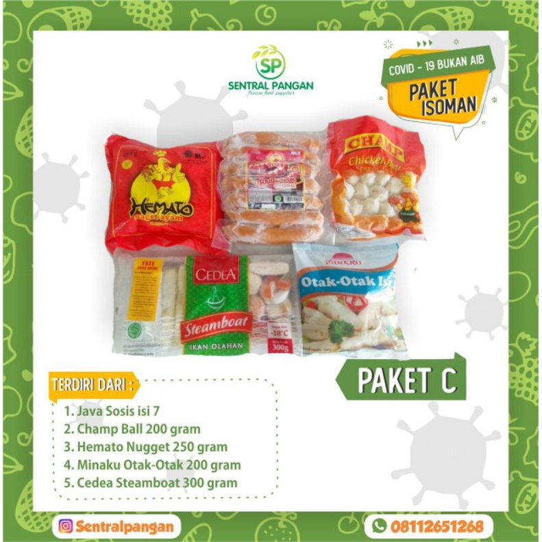 

PAKET C PAKET ISOMAN (ISOLASI MANDIRI)
