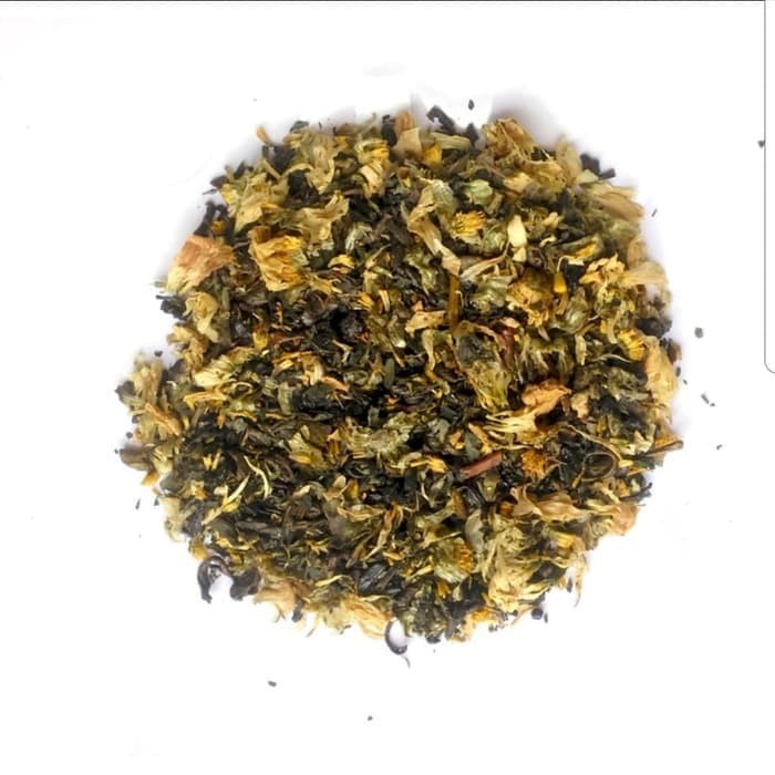 

Teh-Daun- Crysantmint | Pouch | Haveltea | Teh Krisan & Mint | Flower Tea - 30 Eco Tea Bags -Daun-