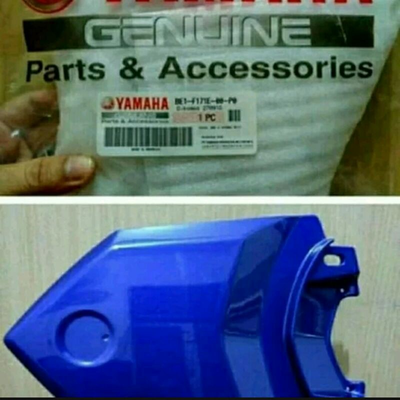 Cover tail sambungan body belakang aerox 125 ORIGINAL