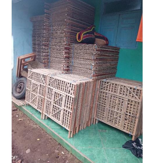 TERLARIS kandang ayam bongkar pasang kandang bambu kandang merpati kandang burung dara kandang kelin