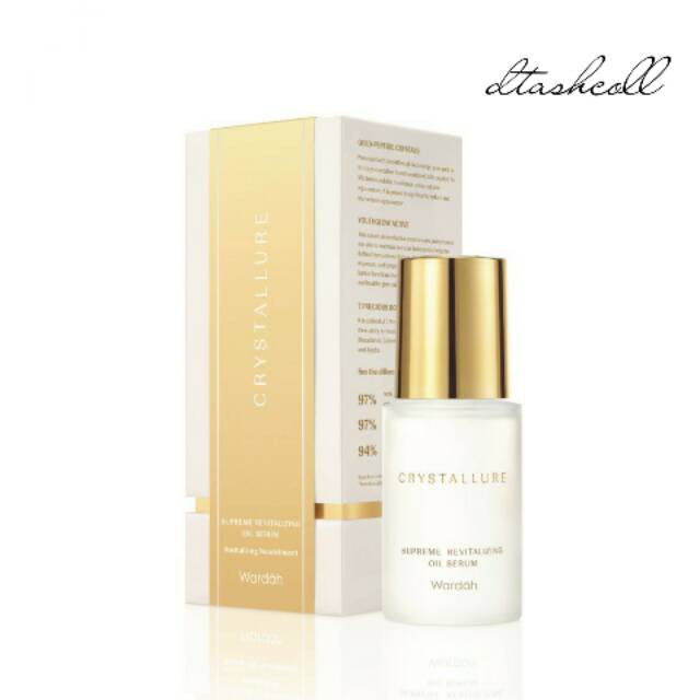 Wardah Crystallure Supreme Revitalizing Oil Serum 30ml