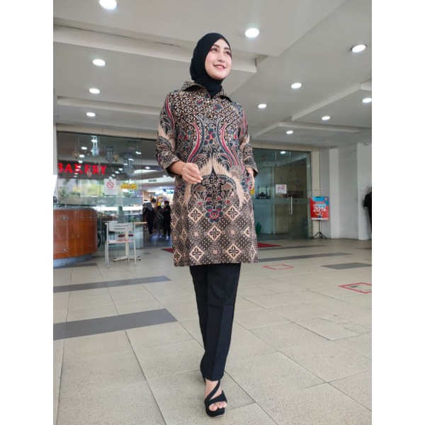 batik kece badai bahan katun solo premium full tricod Ari batik Thamrin city
