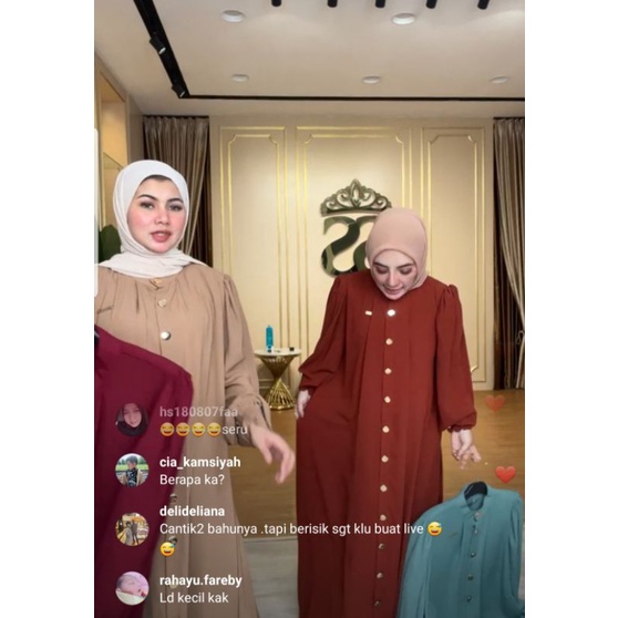 GAMIS UMROH MEWAH BY SHELLA SAUKI