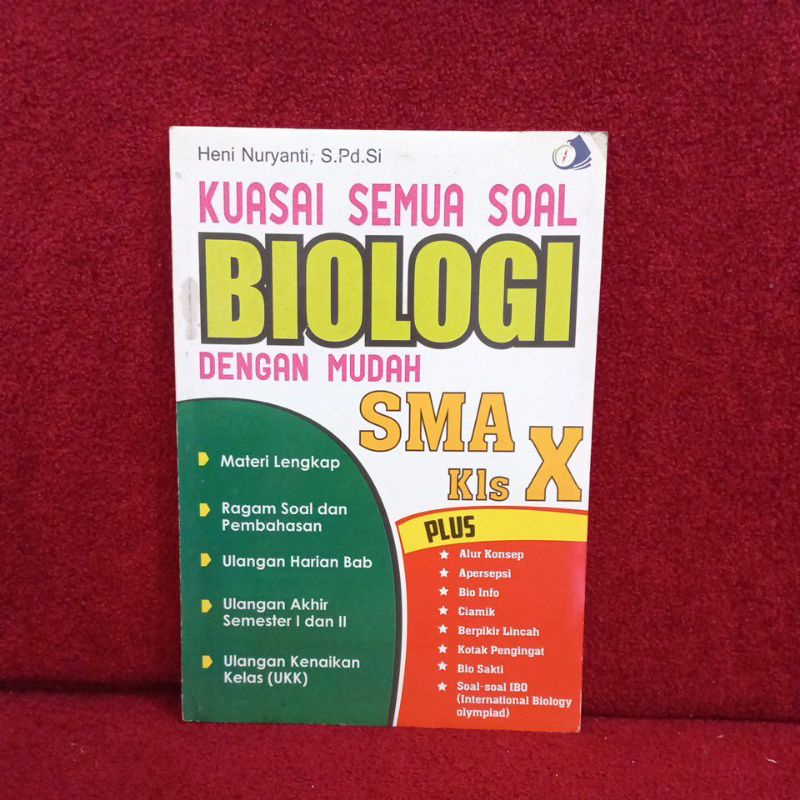 Jual Buku Bimbel - Kuasai Semua Soal Biologi Dengan Mudah SMA Kls X ...