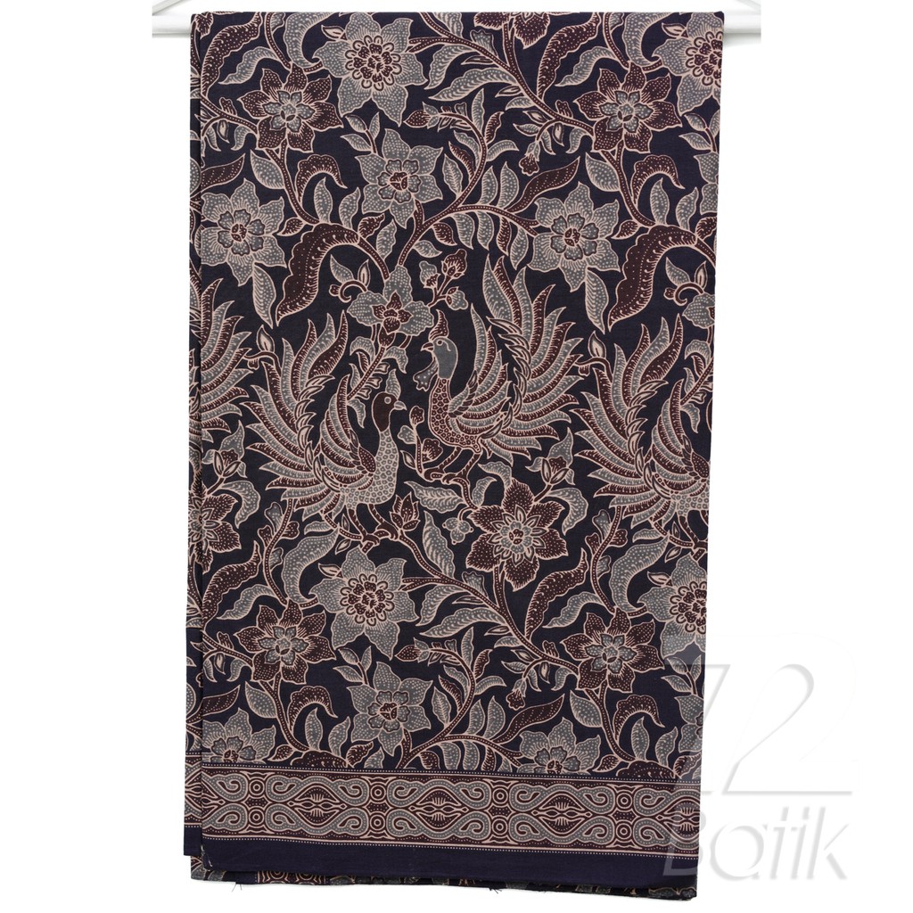 KAIN BATIK PREMIUM Bahan Katun Motif Kembang Sekar Warna Hitam Item Ireng Coklat 727921 Cap 72 Jarik Jarit Samping Kebat Panjang Batik Katun Modern Premium Bahan Seragam Batik Pernikahan Kantor Keluarga Murah Kamen Jadi Batik Bali Lembaran