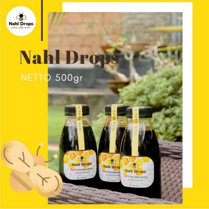 

Madu Asli Murni Nahl Drops Akasia 500 gram