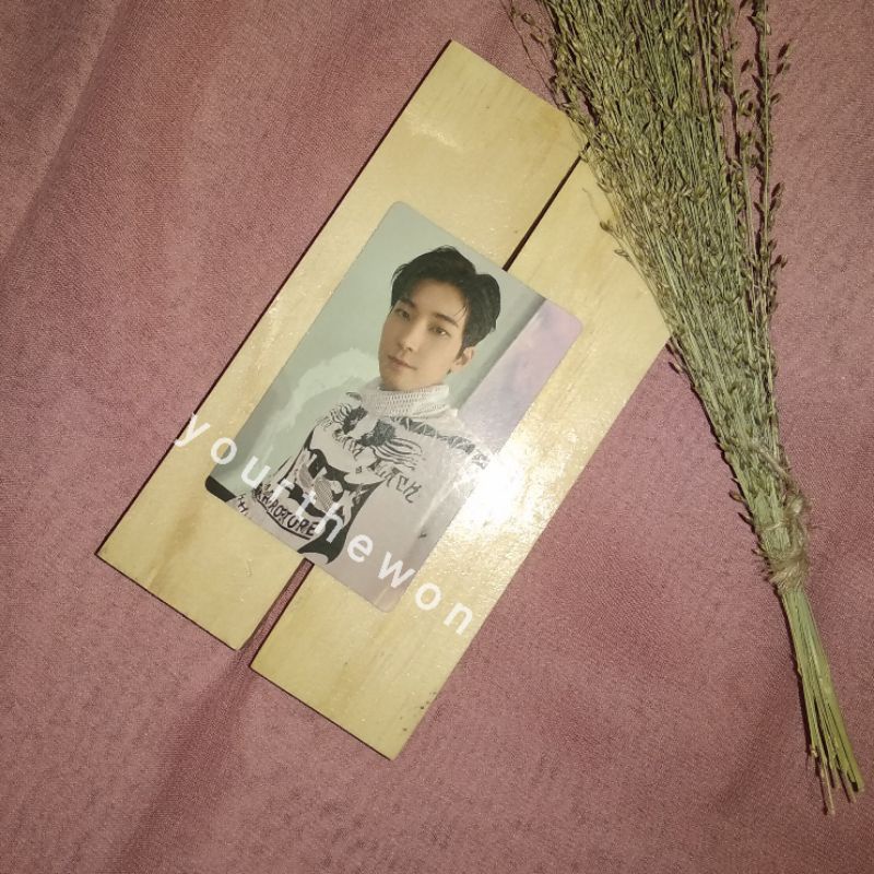 (booked) photocard seventeen wonwoo attacca carat ver pc