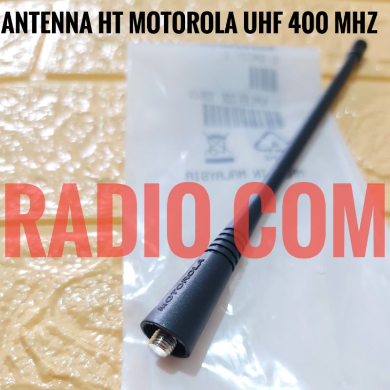 ANTENA HT MOTOROLA UHF 400MHZ ORI ANTENA HT MOTOROLA GP 328 GP 338 PLUS CP 1660 GP 2000 UHF 400 MHZ ORIGINAL