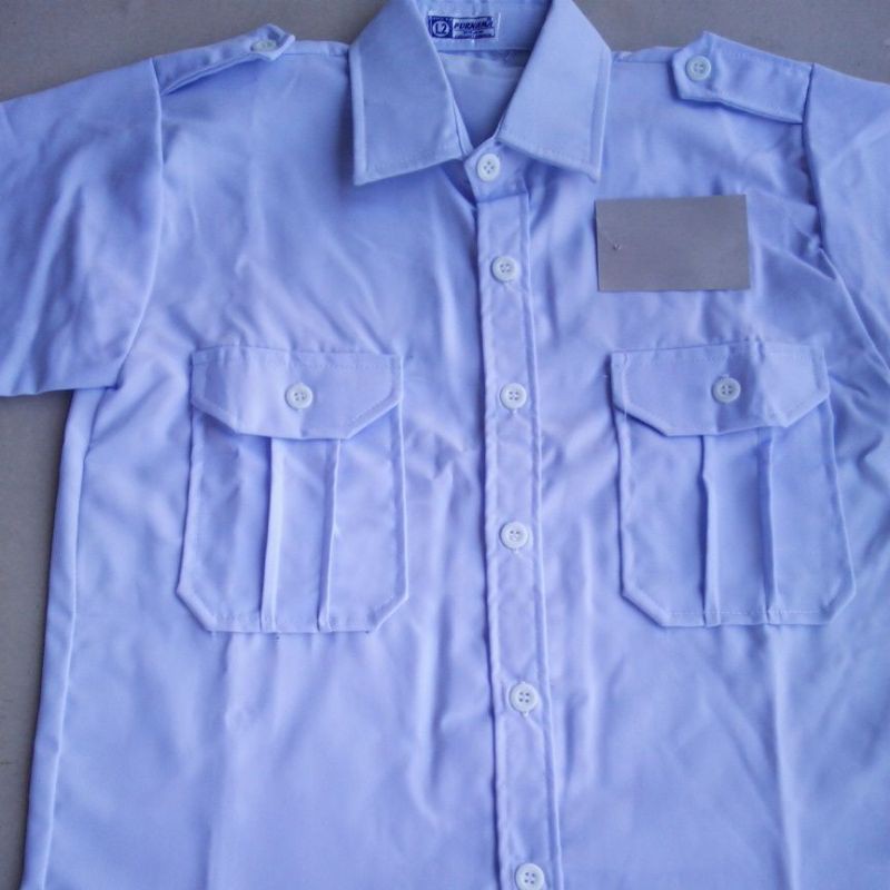kemeja pendek pilot Hem pendek pilot kemeja putih pria kemeja kerja baju putih pria baju putih pns