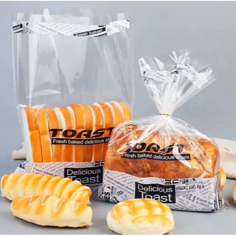 Jual Plastik Roti Tawar Roti Manis 25 Pcs Shopee Indonesia 1656