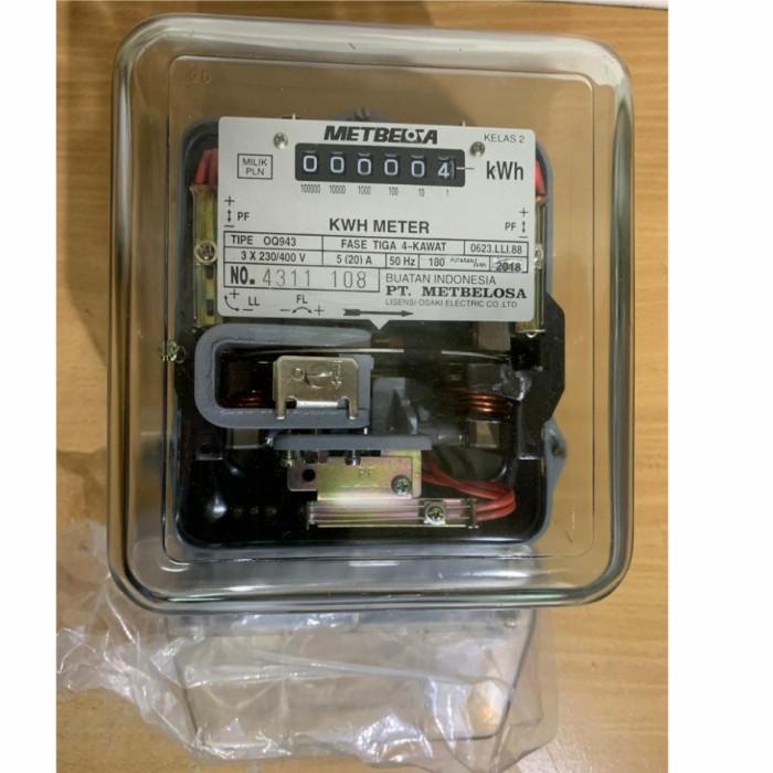 Arus Kwh Meter 3 Phase Metbelosa 5(20)