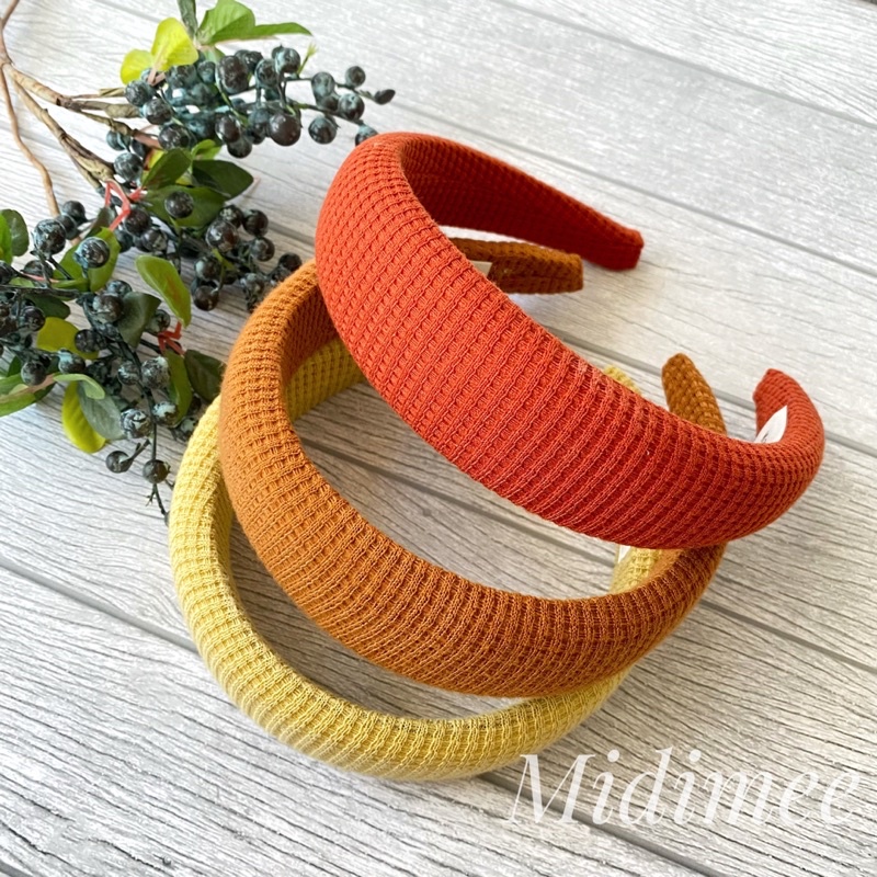 MIDIMEE| Bando Busa Alice Headband Padded Knit Korean Import