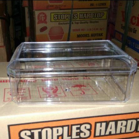 Toples Hardtop 610 persegi panjang 500 gr