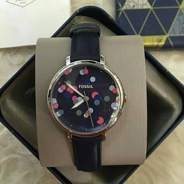 FOSSIL WATCHES NAVY DOT / ES4103