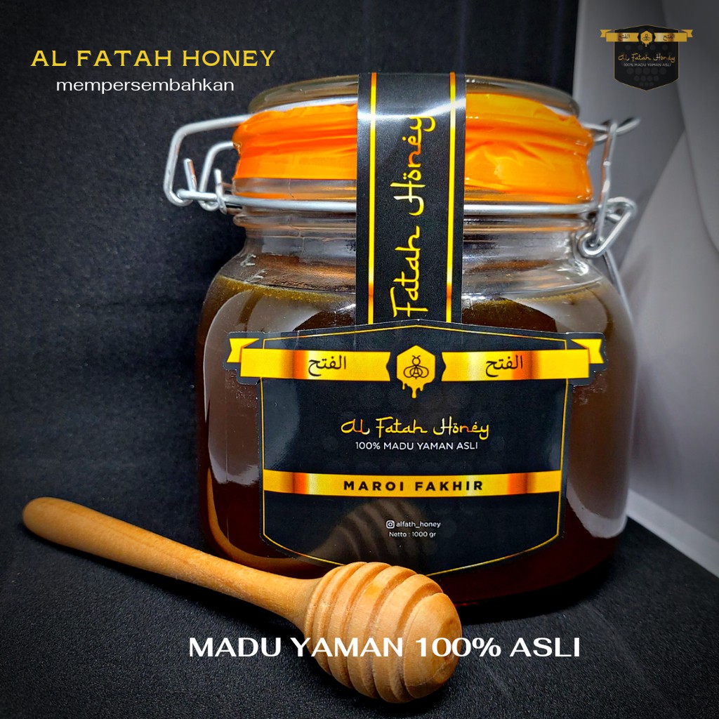 

MADU ALFATAH MAROI FAKHIR Asli Yaman 100% ukuran 250 Gram