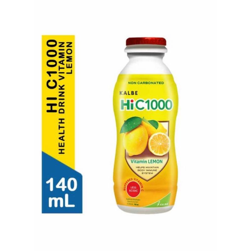 Hi C 1000 Kalbe Rasa Lemon (Minuman Vitamin C Mirip You C 1000) / Hi C 1000 drink