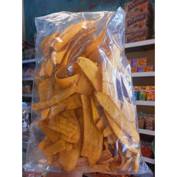 

CEMILAN KERIPIK PISANG GURIH 250 gram