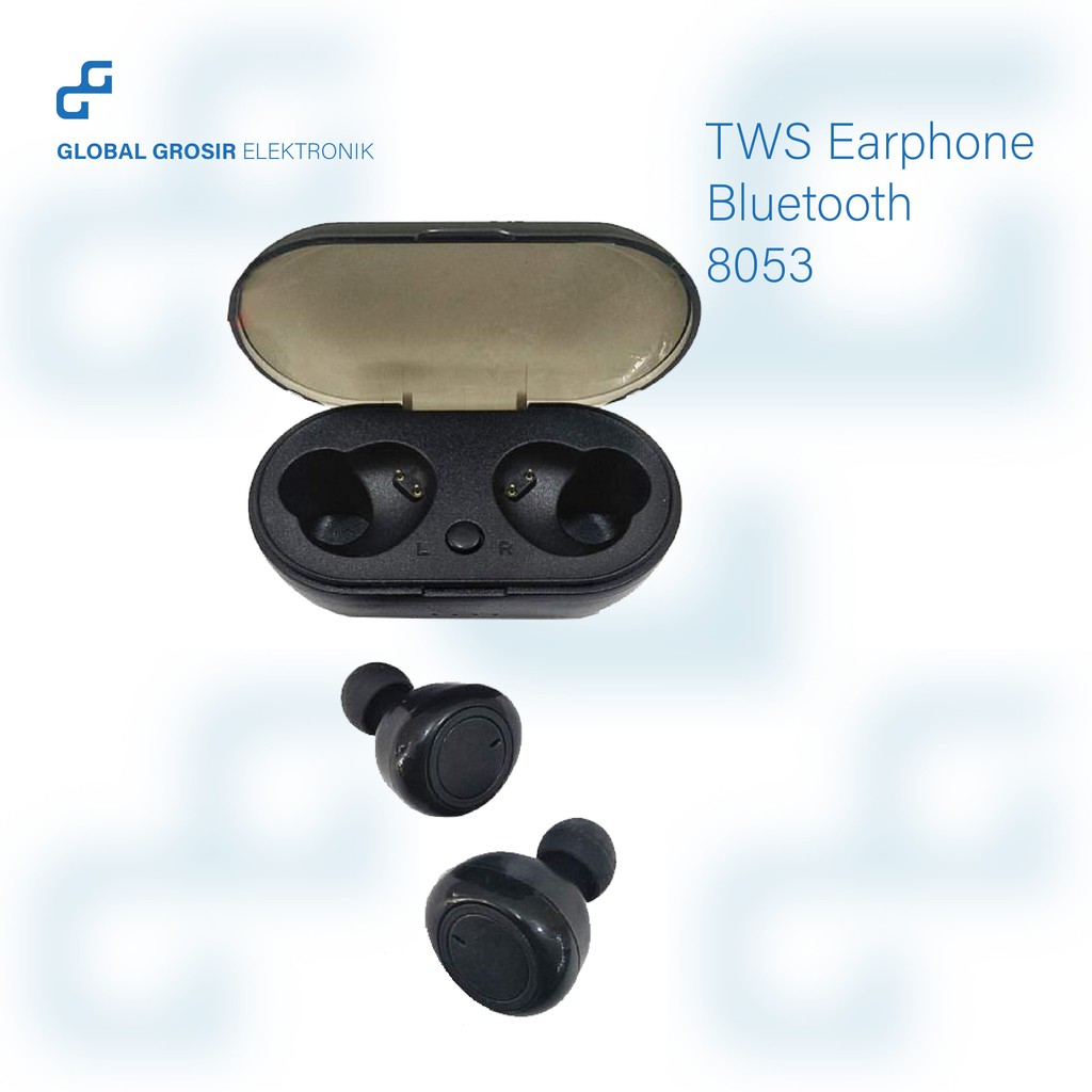 TWS Earphone Bluetooth Wireless Earbuds Digital Headset Super Bass Android 8053