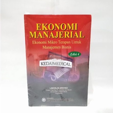 BUKU EKONOMI MANAJERIAL EDISI 4 LINCOLIN ARSYAD TERLARIS