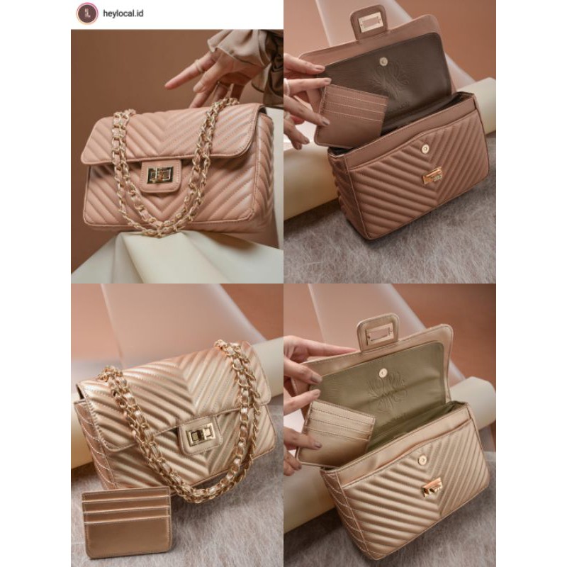 BOSTON CHEVRON CARAMEL by HEYLOCAL ID