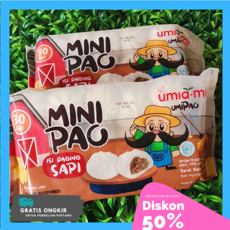 

Umiami Mini Pao Sapi - isi 30 pcs
