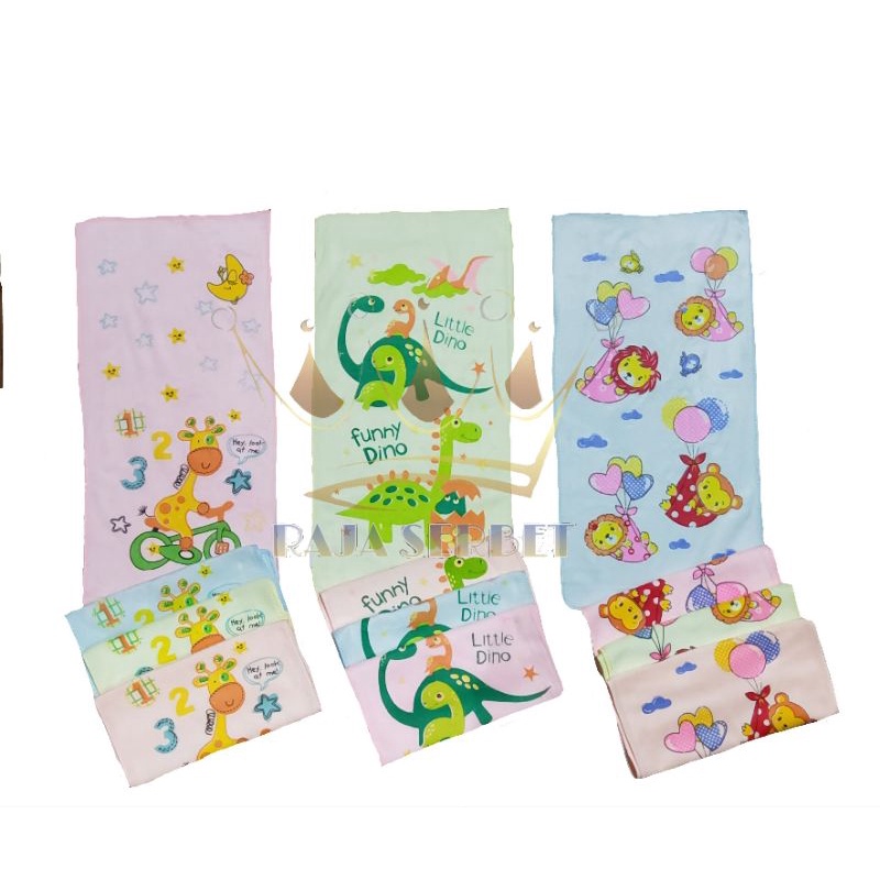 HANDUK MUKA BAYI | HANDUK SPORT | TATAKAN PUNDAK BAYI (BURB CLOTH) Uk 27x50 Cm