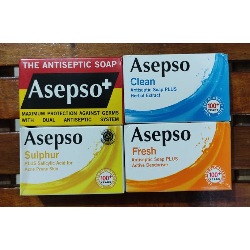 Sabun Asepso / Mengurangi Biang Keringat / Infeksi Kulit / Jerawat
