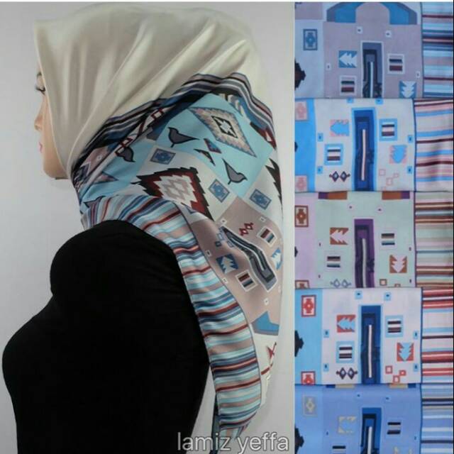 Jilbab satin