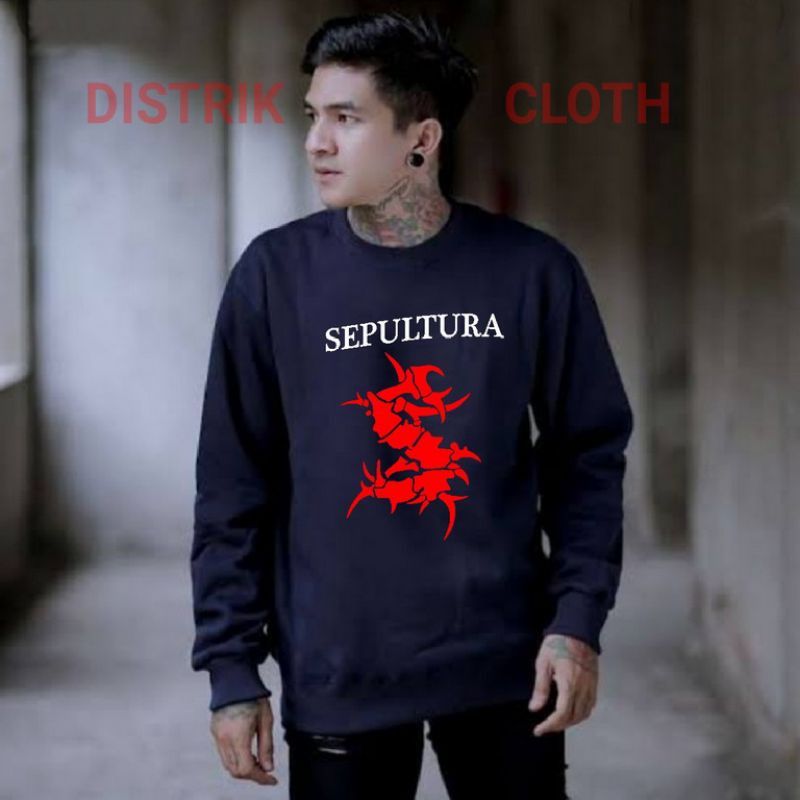 Sweater Sepultura Jaket Hoodie