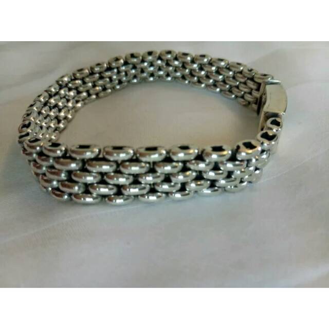 Gelang rolex/ gelang pria/gelang wanita/gelang handmade/gelang rantai silver 925