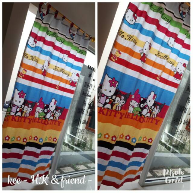 Gorden mickey dan kartun lain note motif