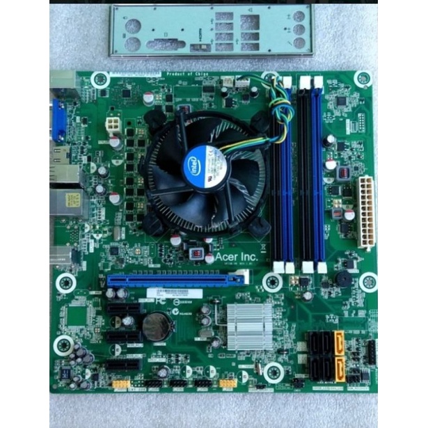 PAKET MOBO+PROSESOR+ HARDISK-FAN -MOBO ACER H61 -PROSESOR CORE I5 . MINUS SOKET SATA PATAH 1