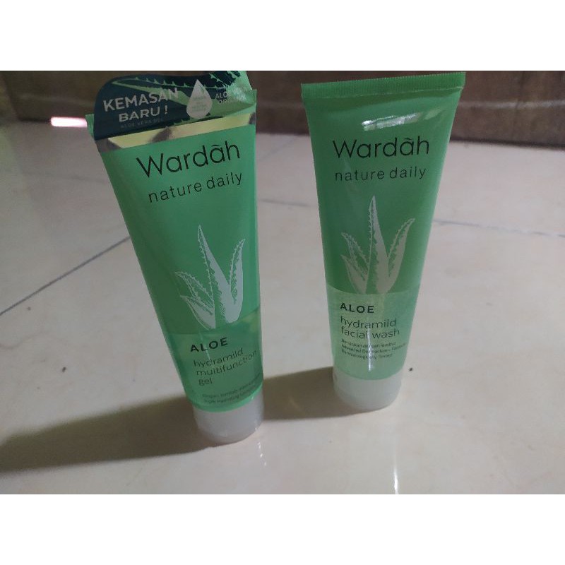 Wardah Aloe Vera Hydramild Multifungtion Gel Wardah aloe Original