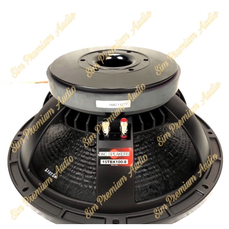 Speaker Component B&C 15tbx100 woofer 15Tbx100 / 15TBX100