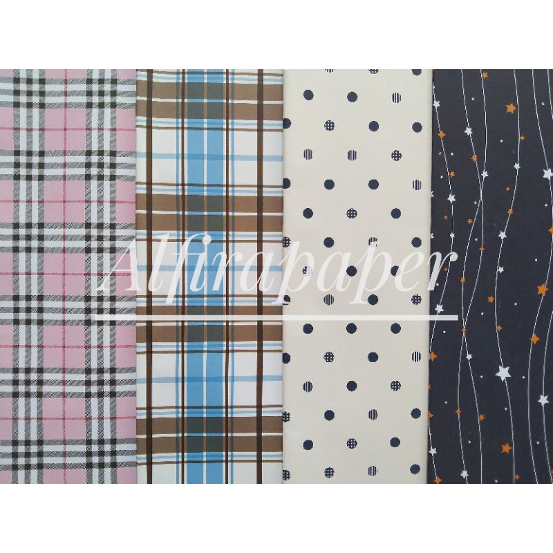 

Kertas Kado Sansan Wawa Kotak & salur Series