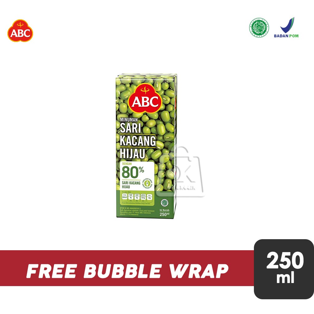 

Minuman Sari Kacang Hijau ABC/ Mungbean Drink (250ml)