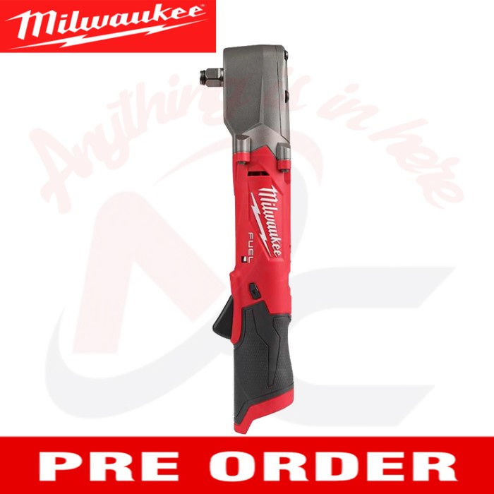 Milwaukee M12 FUEL 12V Lithium Ion Brushless Cordless 1/2 In. Right Angle Impact Wrench With 3.0 Ah Battery Pack (2 Pack) 2565 20 48 11 2412 - Foto 7